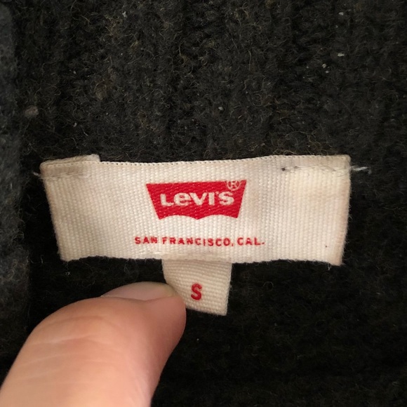 Levi’s Forest Green Wool Turtleneck Sweater - Picture 7 of 7